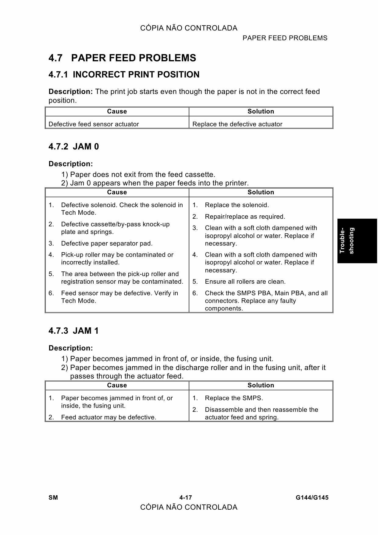 RICOH Aficio BP-20 BP20N G144 G145 Service Manual-5